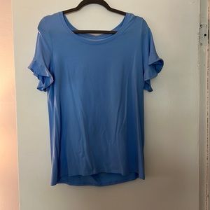 Lilly Pulitzer periwinkle short sleeve top